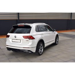 Накладки сплиттеры боковые на задний бампер на Volkswagen Tiguan II R-Line